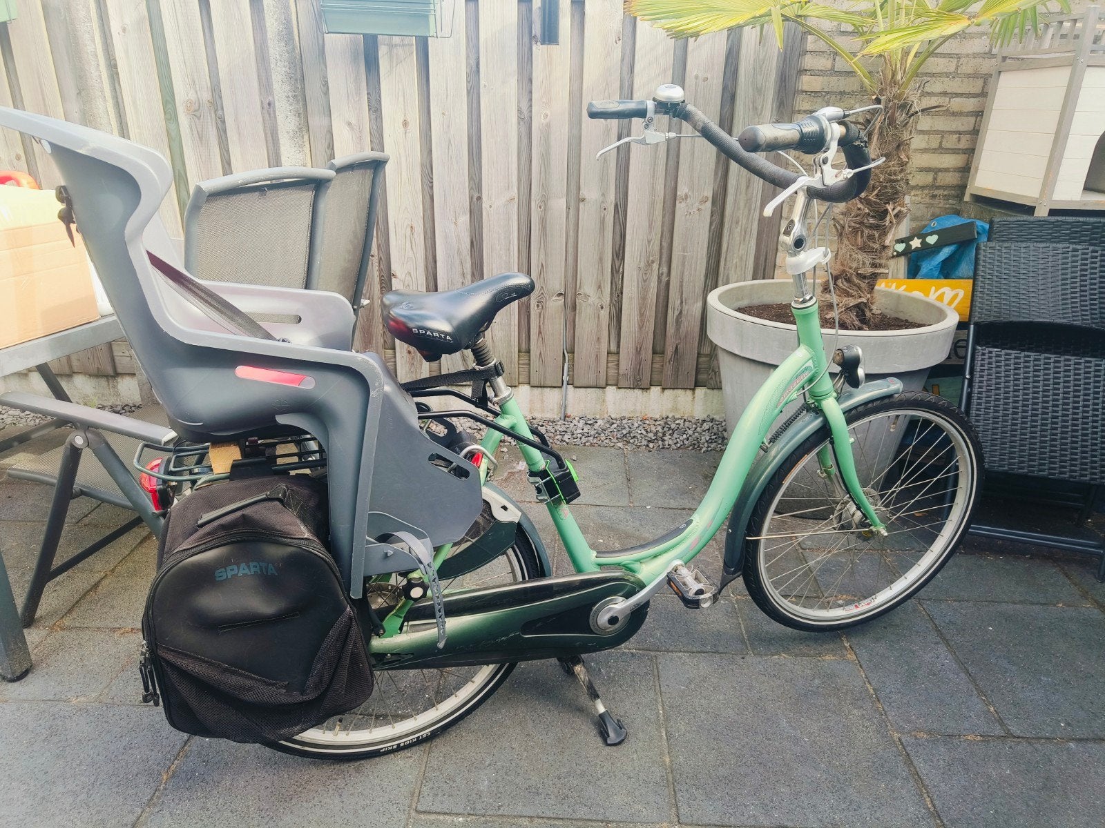 Sparta Amazone mamafiets 26 inch, Fietsen en Brommers, Fietsen | Dames | Moederfietsen, Ophalen, 1 zitje, Gebruikt, Sparta