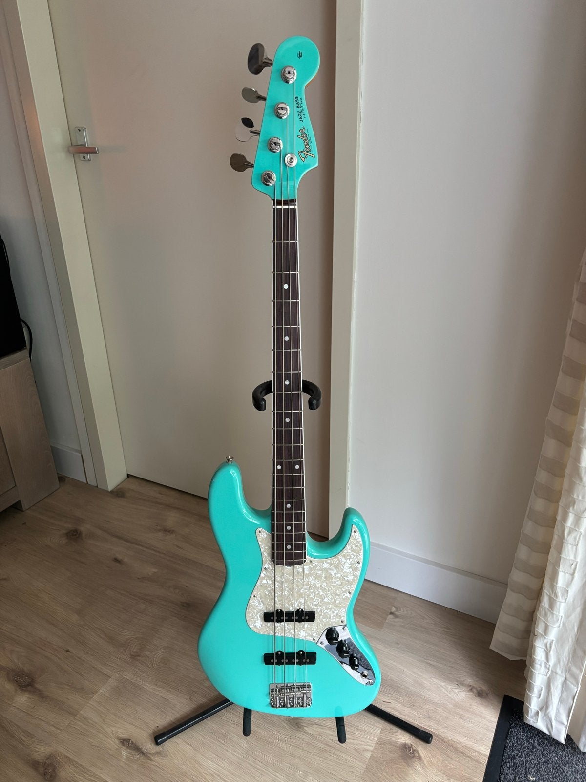 Te koop: Fender Jazz Bass AVRI ‘66, Ophalen, Zo goed als nieuw, Elektrisch, 6-snarig