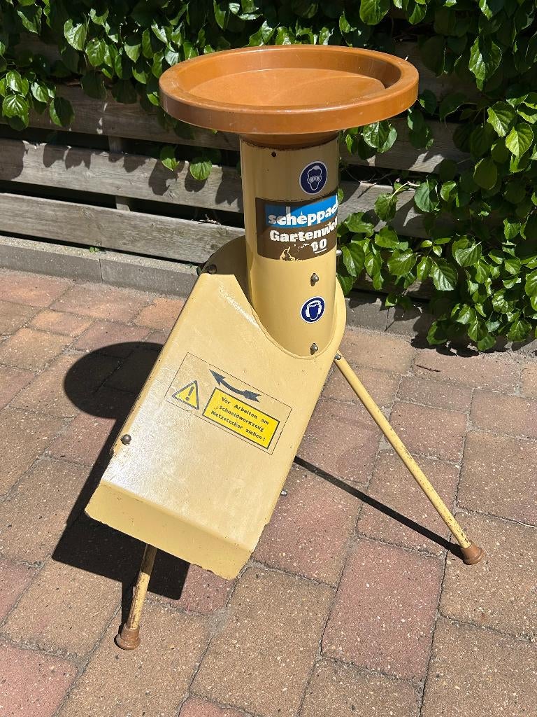 Scheppach Garten Wolf (GW) 200 Takken hakselaar | Duits, Tuin en Terras, Hakselaars, Gebruikt, Elektrisch, Ophalen