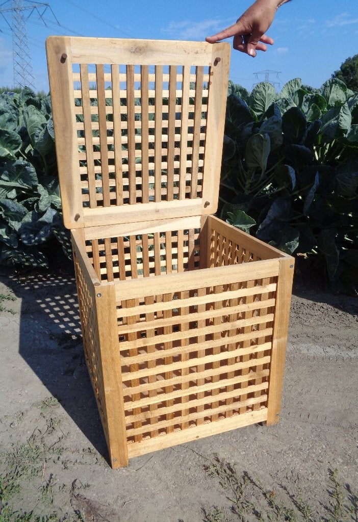 IKEA HOL Bijzettafel / Opbergkist - 50 x 50 x 50 cm -, Ophalen, 50 – 75, Gebruikt, 50 tot 100 cm