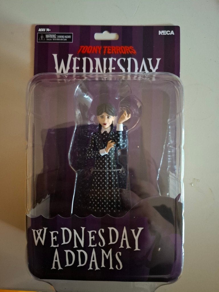 Wednesday Addams figure, Verzamelen, Poppetjes en Figuurtjes, Ophalen of Verzenden, Zo goed als nieuw