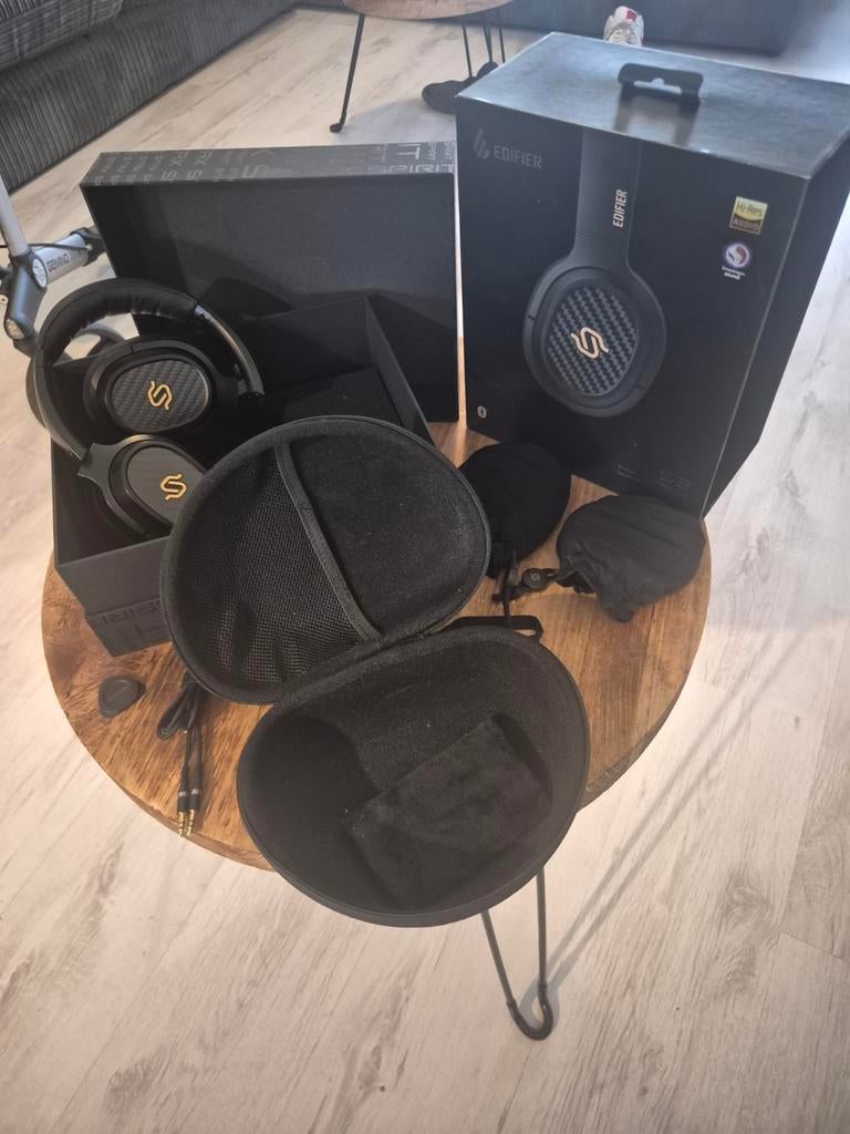 Edifier Stax Spirit S3, Audio, Tv en Foto, Koptelefoons, Overige merken, Ophalen of Verzenden, Zo goed als nieuw, Over oor (circumaural)