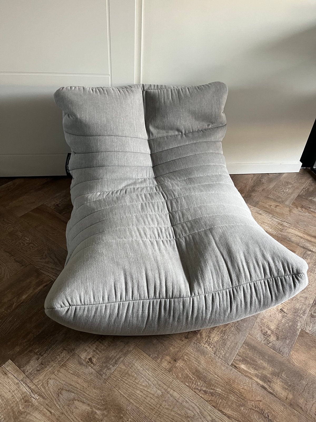 Ambient Lounge Acoustic Sofa zitzak lichtgrijs, Ophalen, Zo goed als nieuw, Grijs, Zitzakstoel