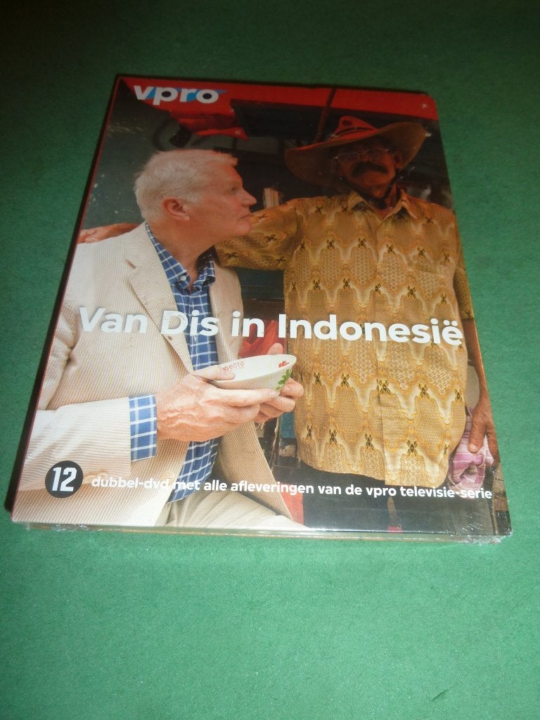 Van Dis in Indonesië Adriaan van Dis Dubbel-dvd Folie VPRO, Cd's en Dvd's, Verzenden, Alle leeftijden, Nederlands, Kunst of Cultuur
