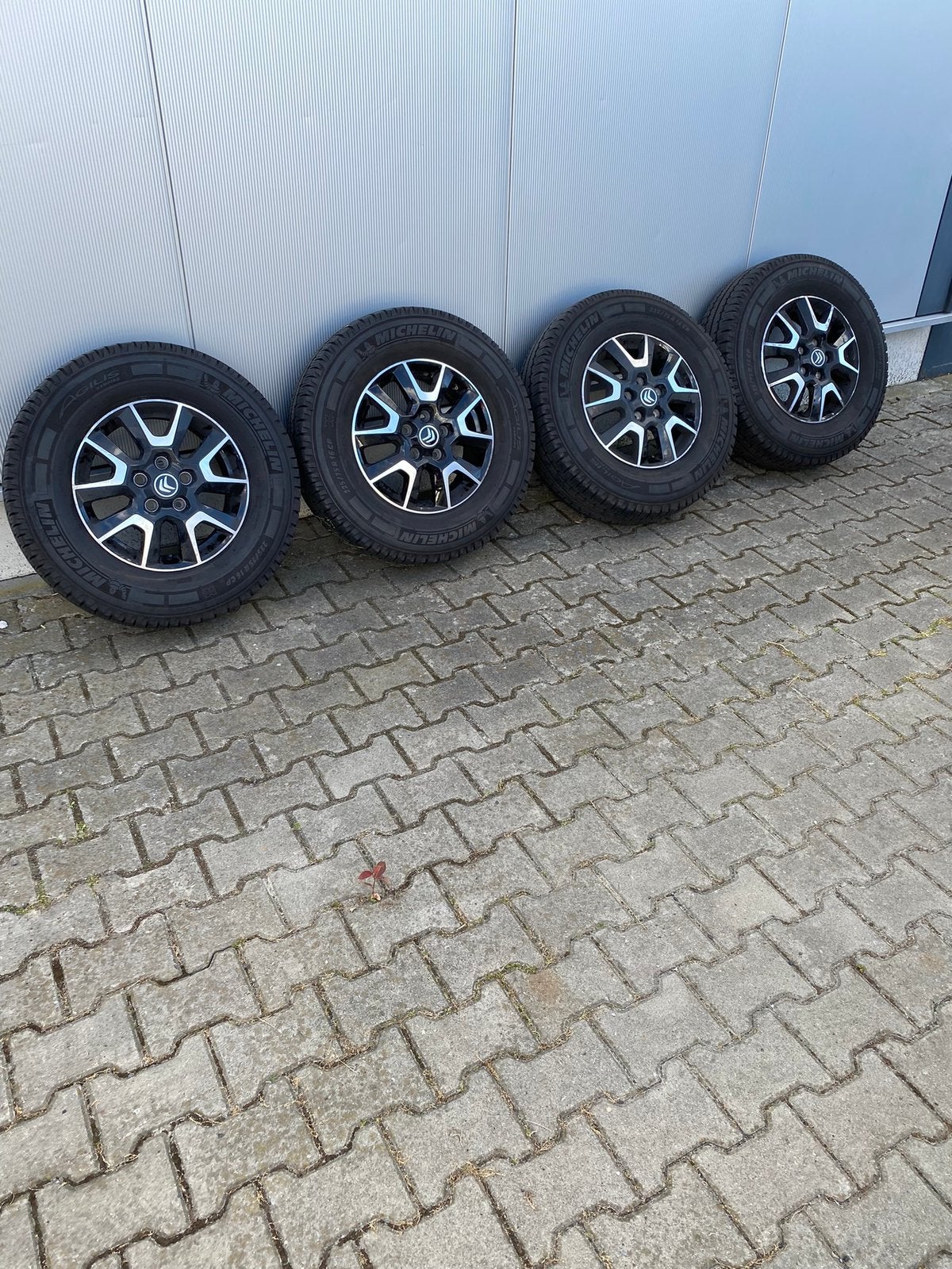5x118 camper velgen 225 75 16 CP Michelin, Caravans en Kamperen, Camper-accessoires, Ophalen, Gebruikt