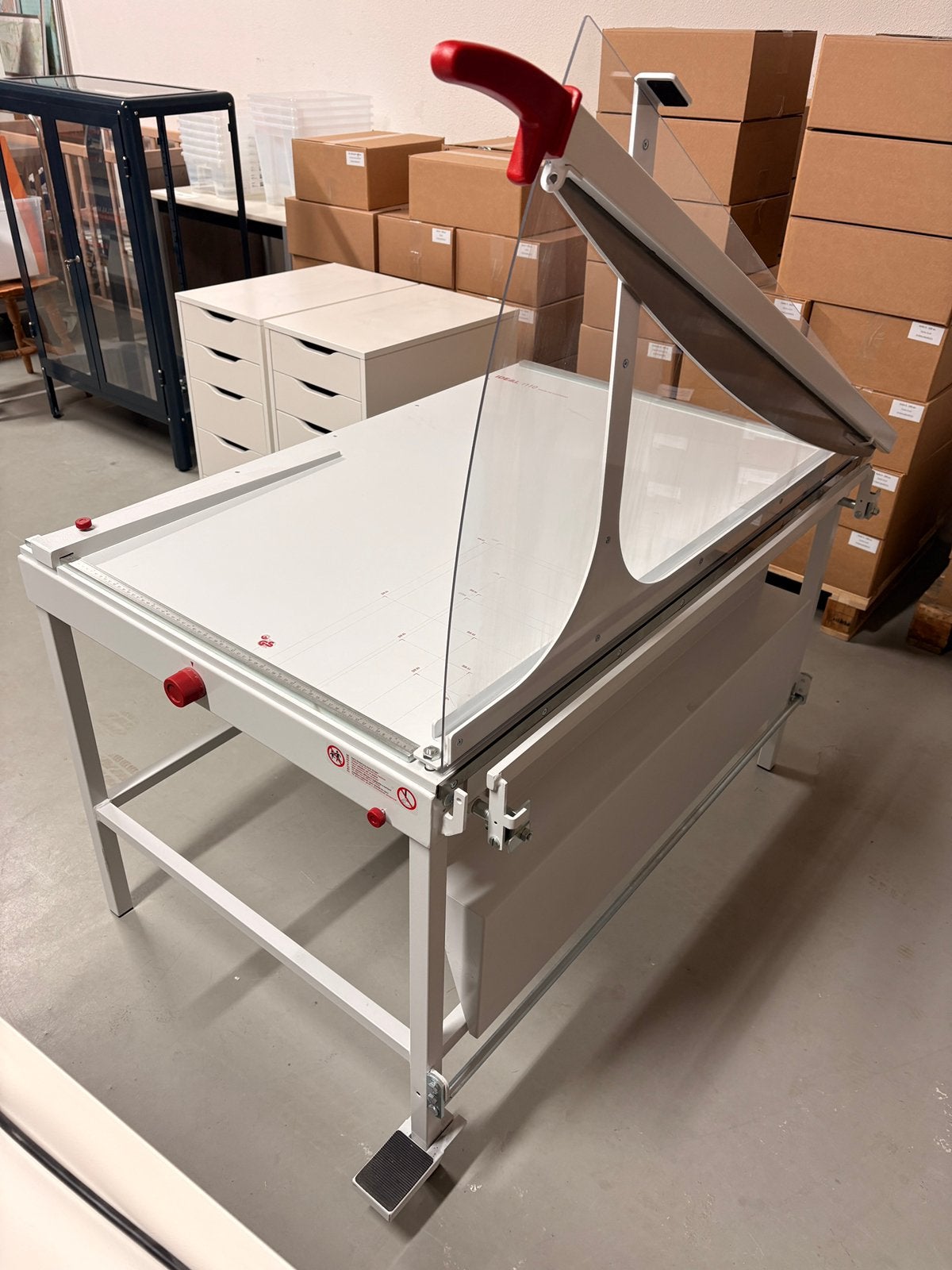 IDEAL 1110 professionele hefboom snijmachine, Diversen, Papierwaren, Zo goed als nieuw, Ophalen
