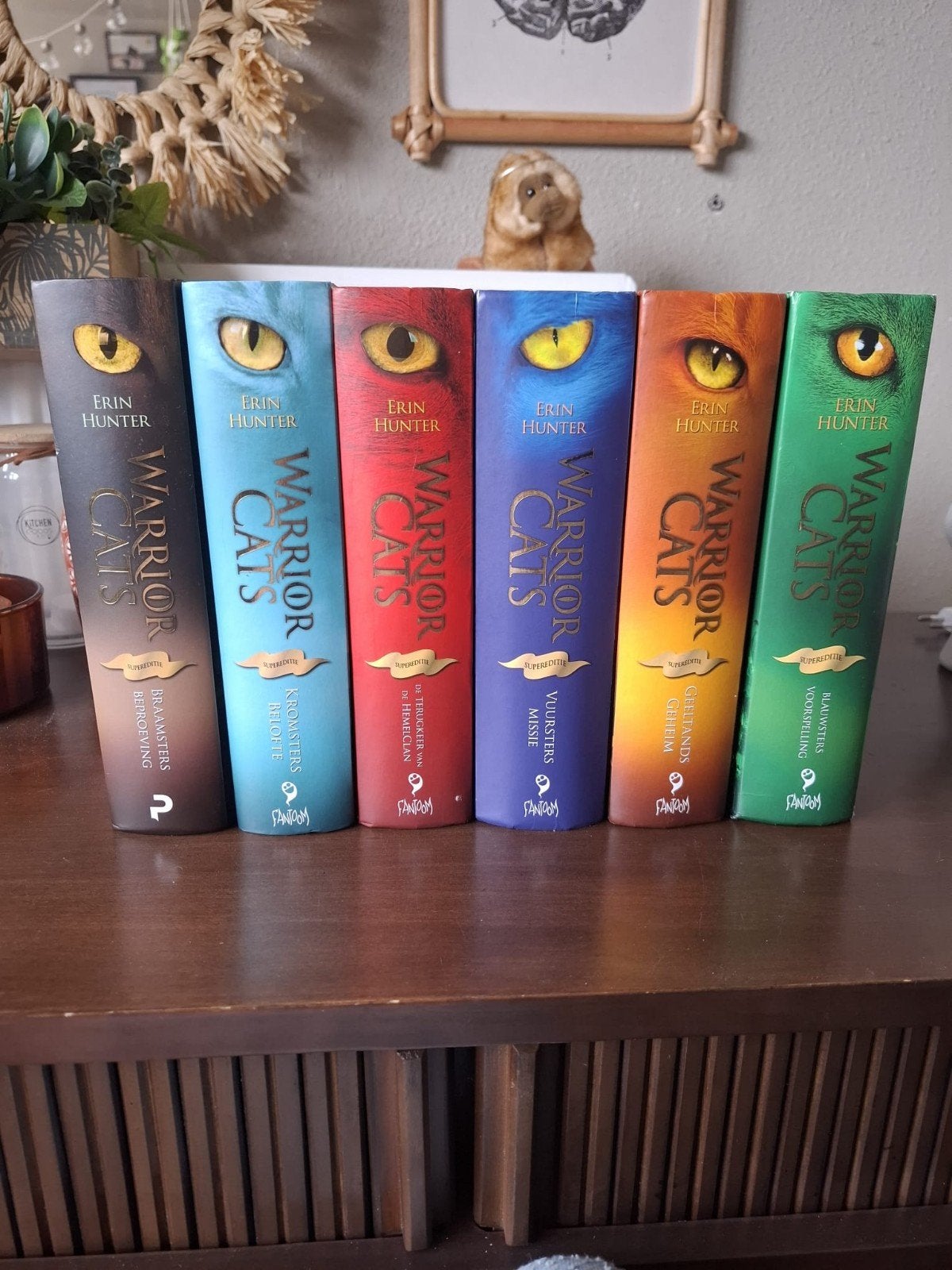 Warrior Cats Supereditie Boeken - Erin Hunter, Boeken, Ophalen, Gelezen