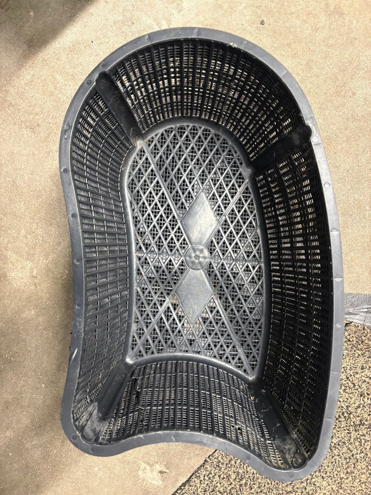 Vijver manden waterplanten wave 35 x 24 x 15.  3 stuks, Ophalen of Verzenden, Gebruikt, Vijverrand
