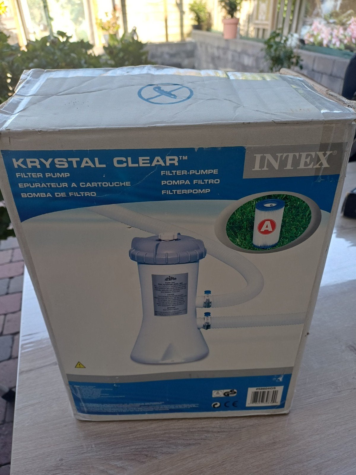 Intex Krystal Clear filterpomp voor zwembaden - Nieuw, Ophalen of Verzenden