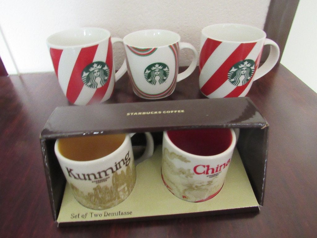 STARBUCKS MOKKEN, Huis en Inrichting, Ophalen of Verzenden, Zo goed als nieuw, Overige stijlen, Kop(pen) en/of Schotel(s)