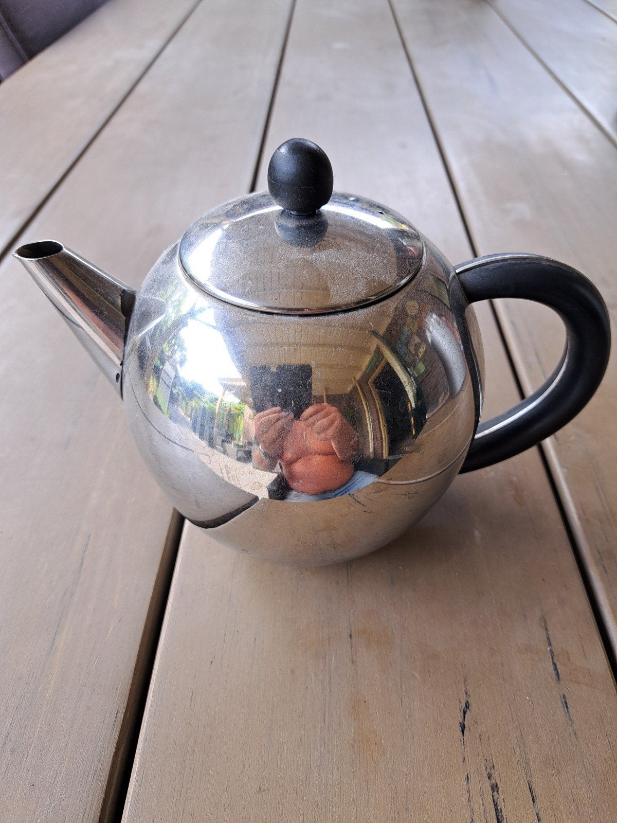 Theepot, Ophalen