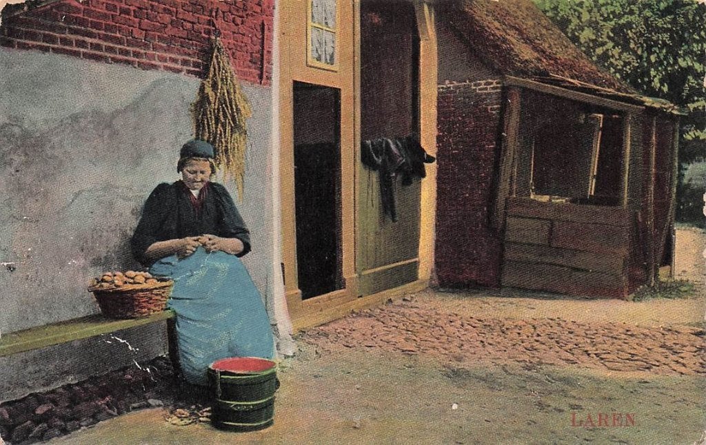 702-136-007 Laren, Verzenden, Voor 1920, Noord-Holland