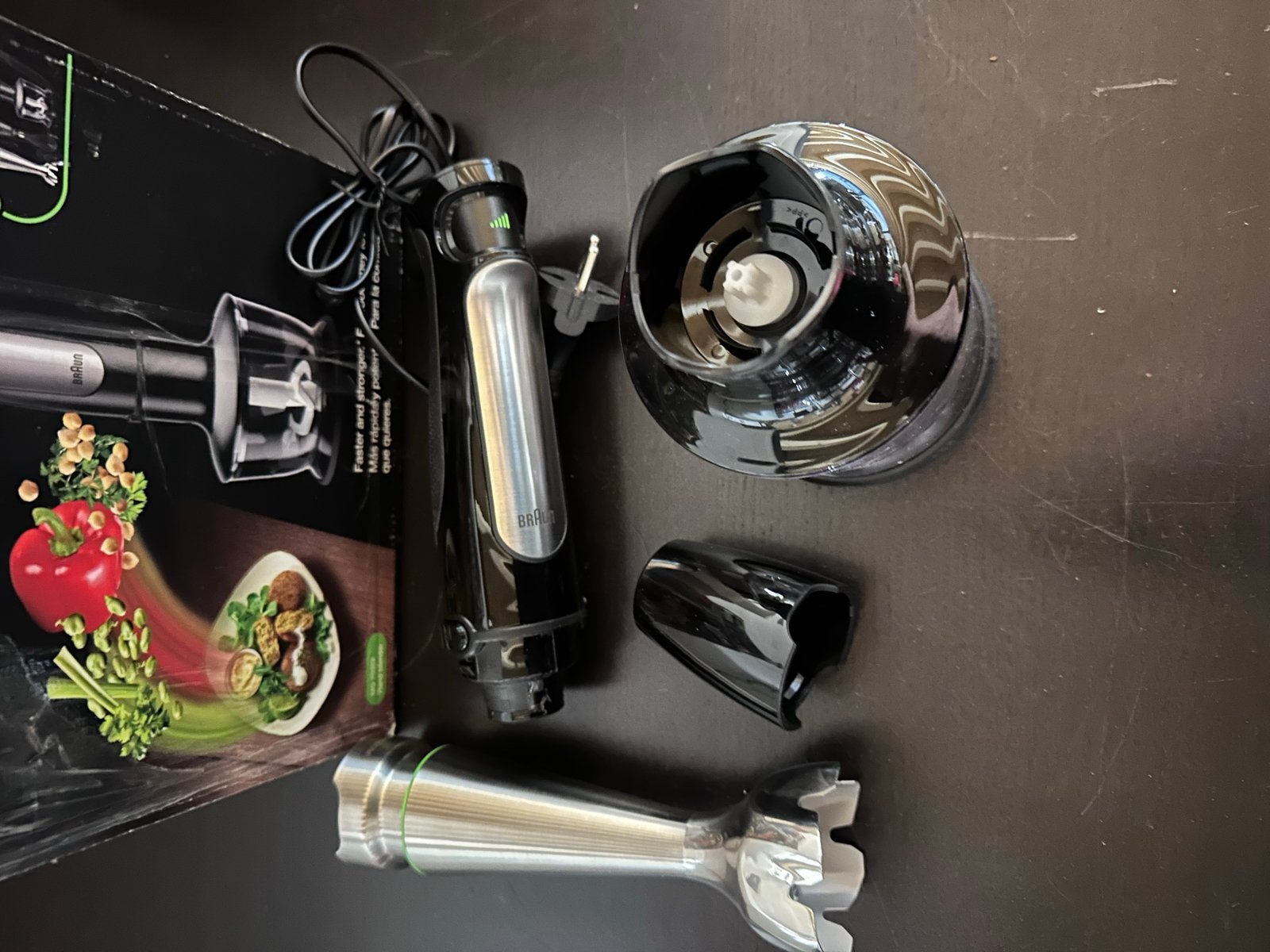 Nieuwe Braun Minipimer 7 staafmixer met extra onderdelen, ., Nieuw, Ophalen of Verzenden, .