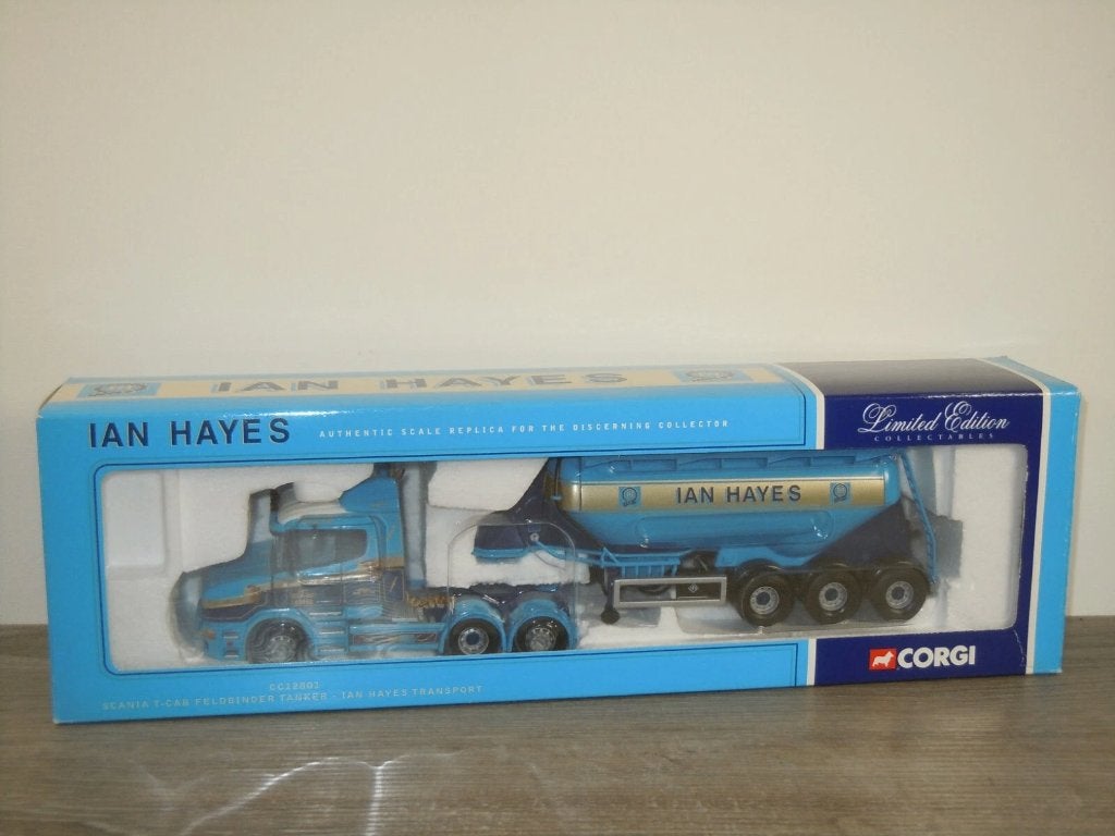 Scania T-Cab Tanker Ian Hayes - Corgi CC12801 - 1:50 in Box, Corgi, Engeland, Zo goed als nieuw, Corgi