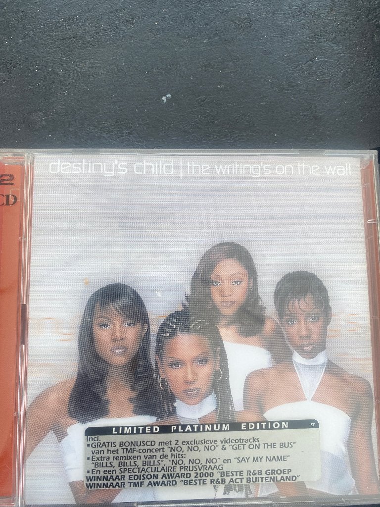 Destiny's Child - The Writing's On The Wall CD, Ophalen of Verzenden, 1990 - 1999, Zo goed als nieuw, R&B