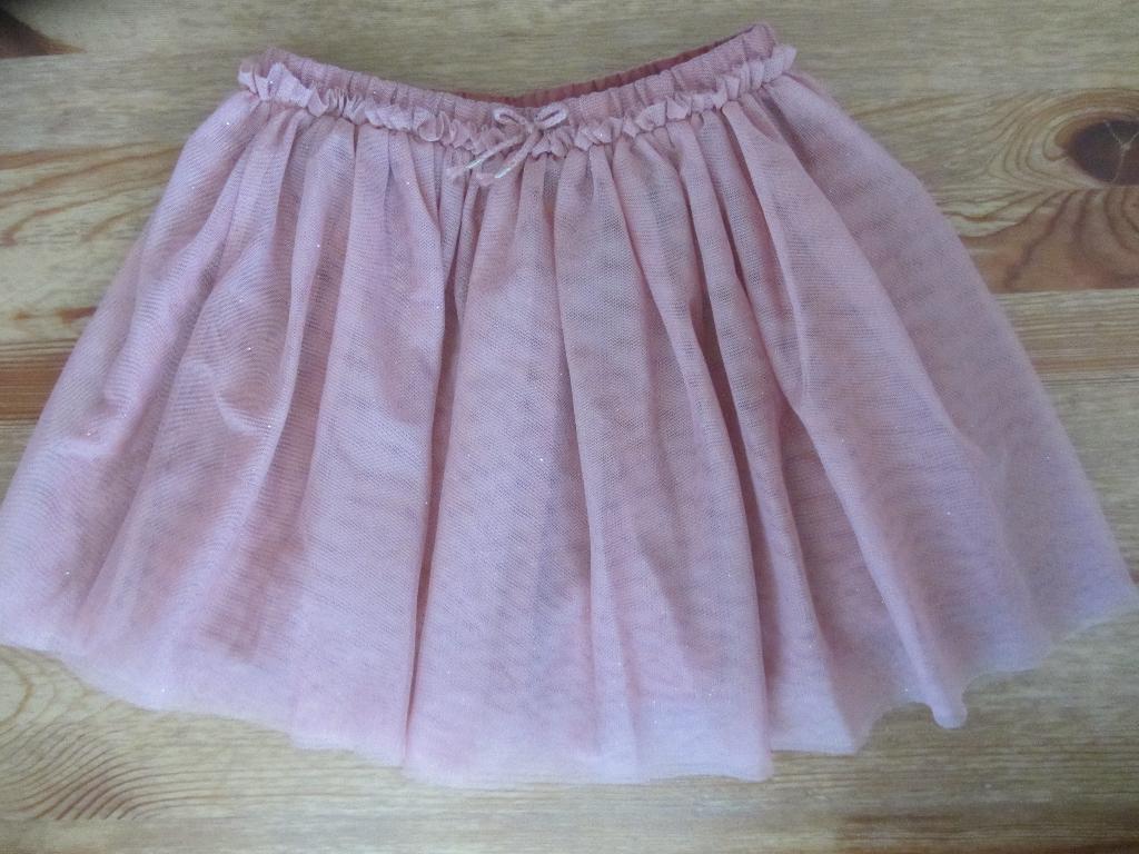 Roze rok van tule HenM maat 122, Ophalen of Verzenden, Gebruikt, Meisje, Jurk of Rok