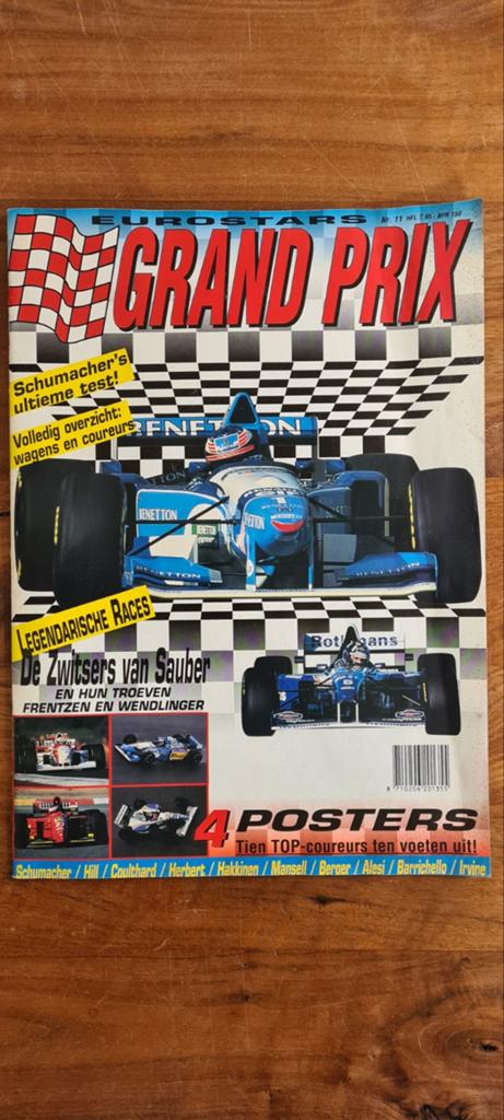 Eurostars Grand Prix Magazine - Schumacher's Ultieme Test, Ophalen of Verzenden, Gelezen