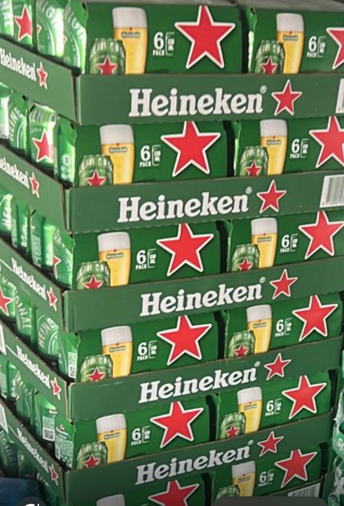 Te Koop  Heineken bier blikjes trays, Verzamelen, Biermerken, Ophalen, Nieuw, Heineken
