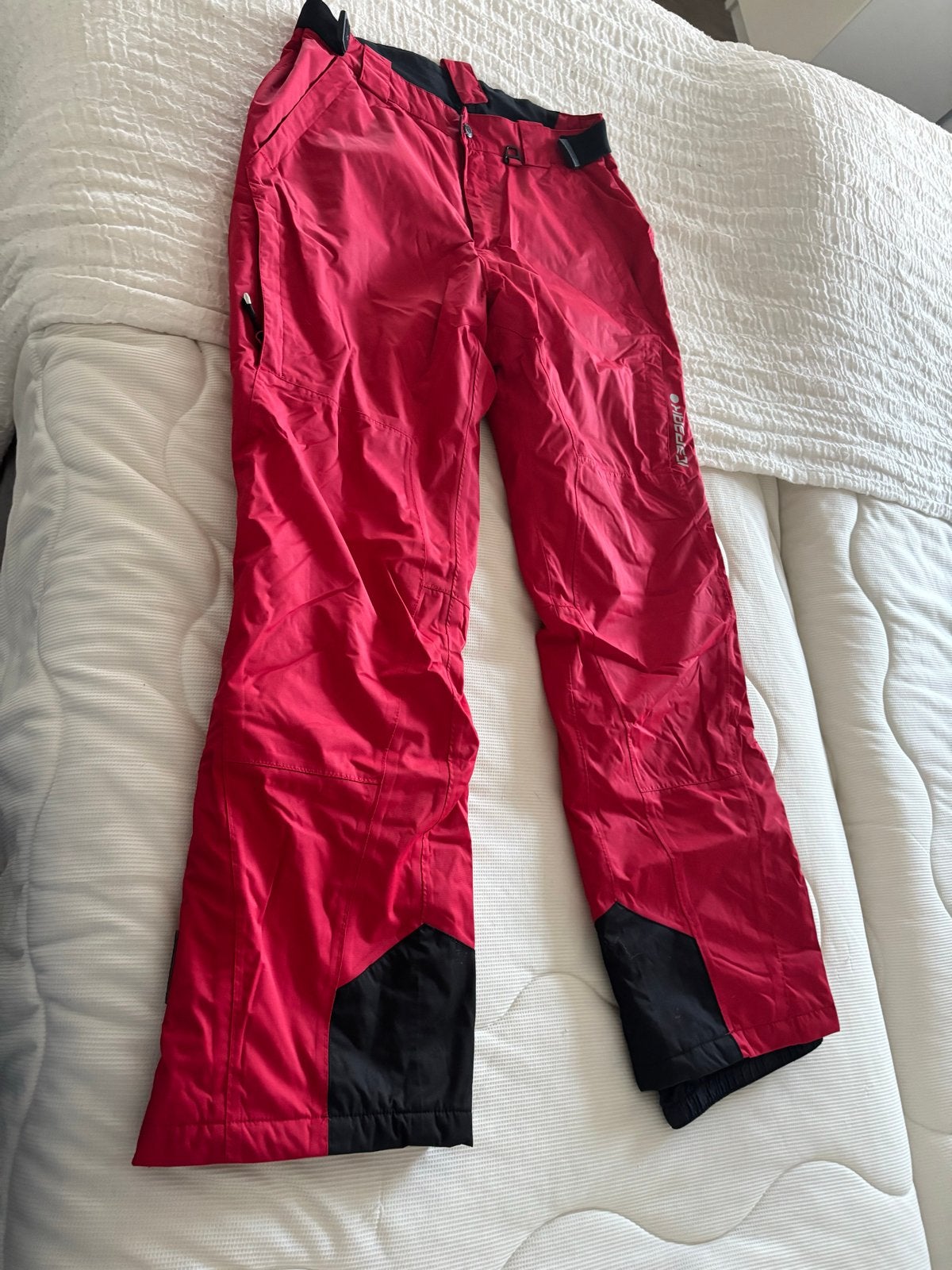 Rode Icepeak skibroek - Maat 54 (L), Ophalen of Verzenden, Zo goed als nieuw, Maat 52/54 (L), Broek