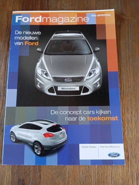 Ford Magazine RAI Special o.a. Focus WRC 2007 12 pag., Verzenden, Zo goed als nieuw, Ford