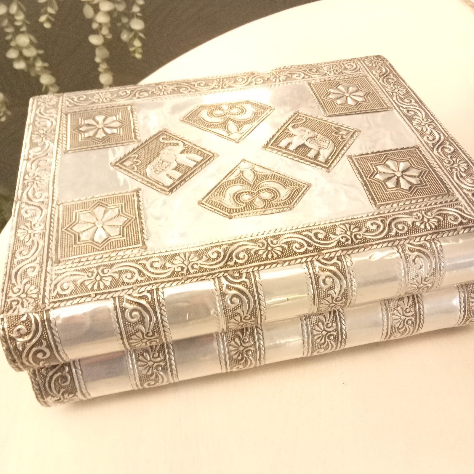Grote sieraden doos met spiegel en vakjes, Overige kleuren, Ophalen of Verzenden, Hardcase, Zo goed als nieuw