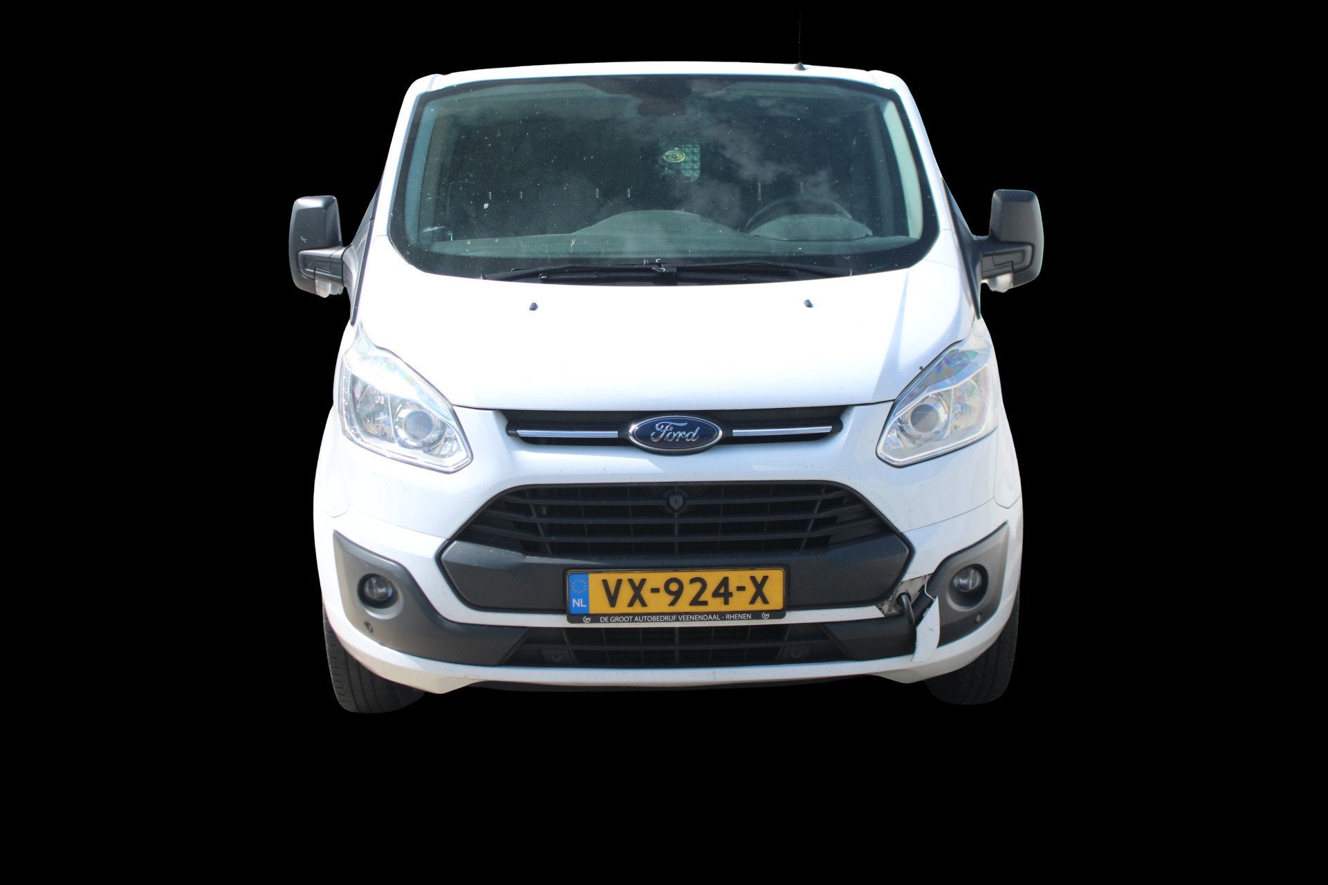 Ford Transit Custom 290 2.2 TDCI L1H1 Trend DC (bj 2015), Auto's, Bestelauto's, Voorwielaandrijving, Euro 5, Stof, Gebruikt