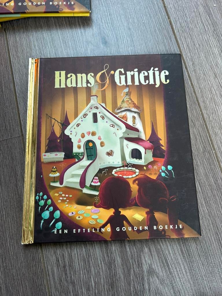 Gouden Efteling boekje Hans en Grietje, Verzamelen, Efteling, Ophalen of Verzenden, Zo goed als nieuw, Overige typen