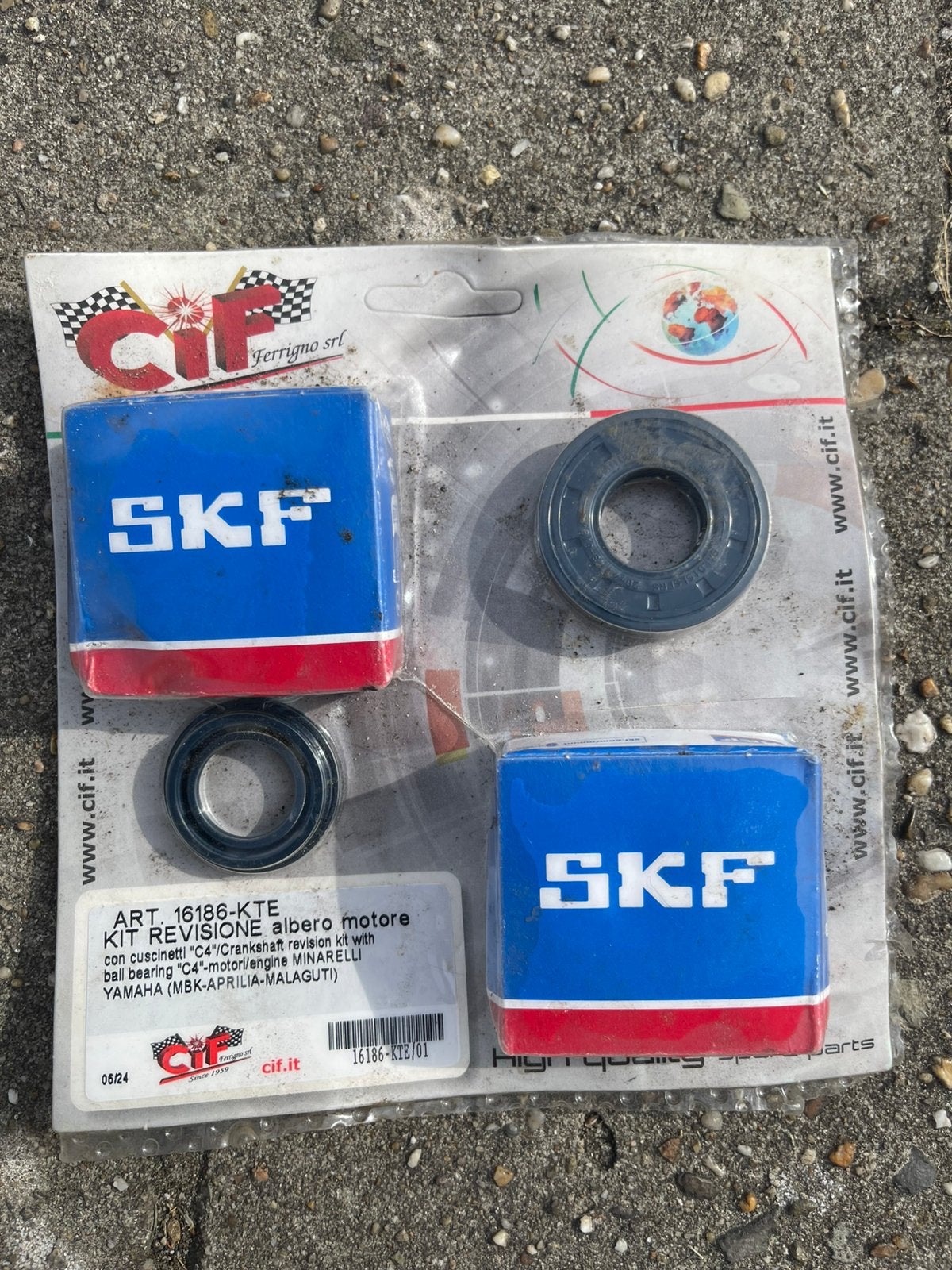 Revisie set C4 minarelli Yamaha mbk, aprillia malaguti, Ophalen of Verzenden, Zo goed als nieuw, Blok