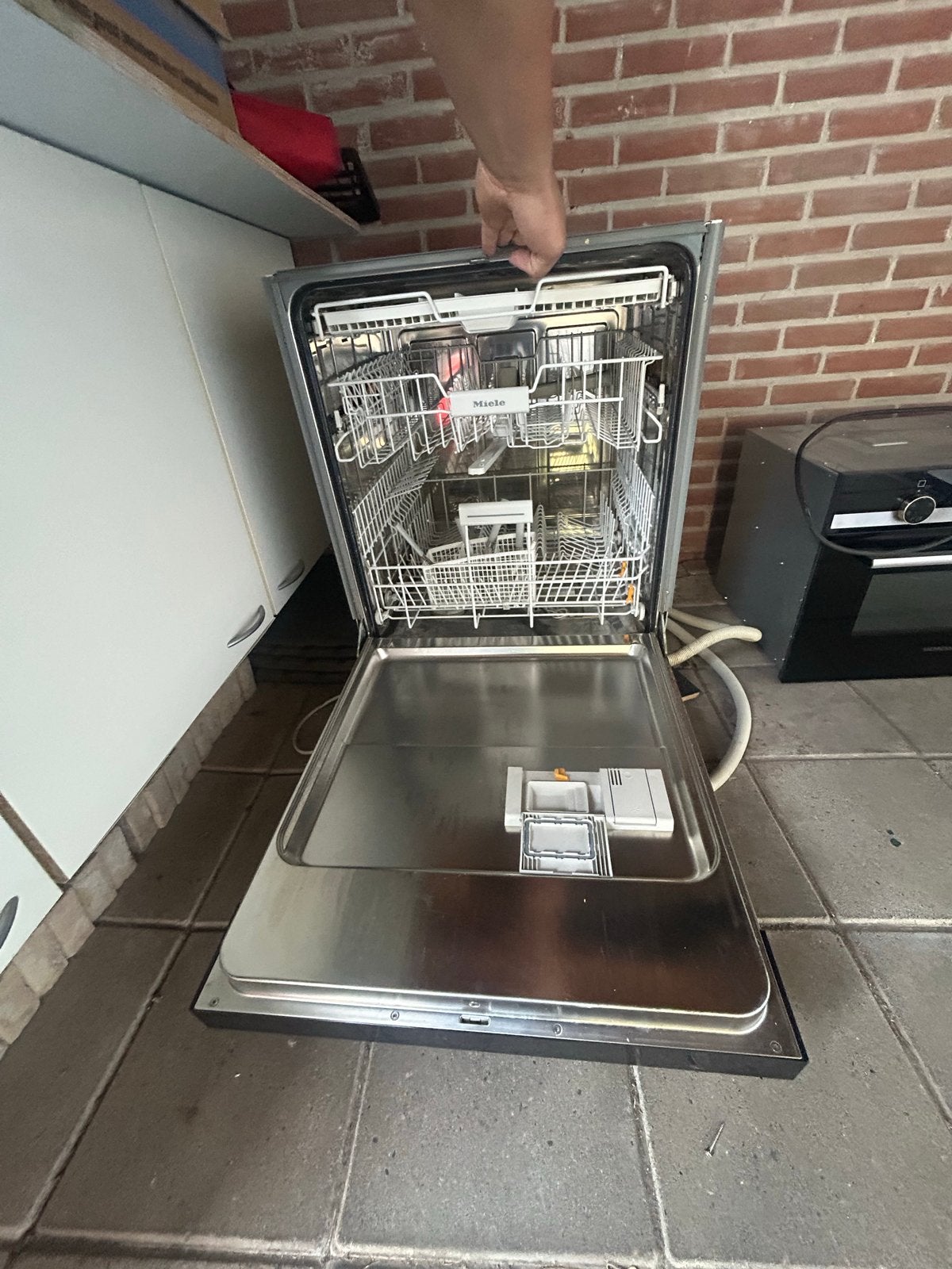 Miele vaatwasser - Vrijstaand, RVS-look, Witgoed en Apparatuur, Ophalen, Gebruikt, Minder dan 85 cm, 60 cm of meer