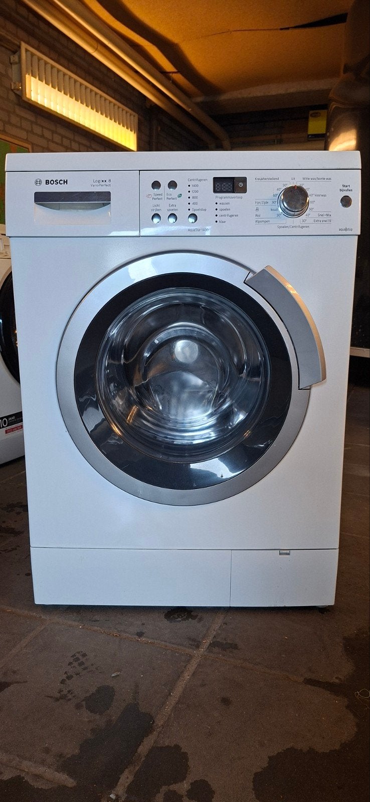 Bosch Logixx 8 Varioperfect Wasmachine - Zo goed als nieuw, Witgoed en Apparatuur, Wasmachines, Zo goed als nieuw, Voorlader, 8 tot 10 kg
