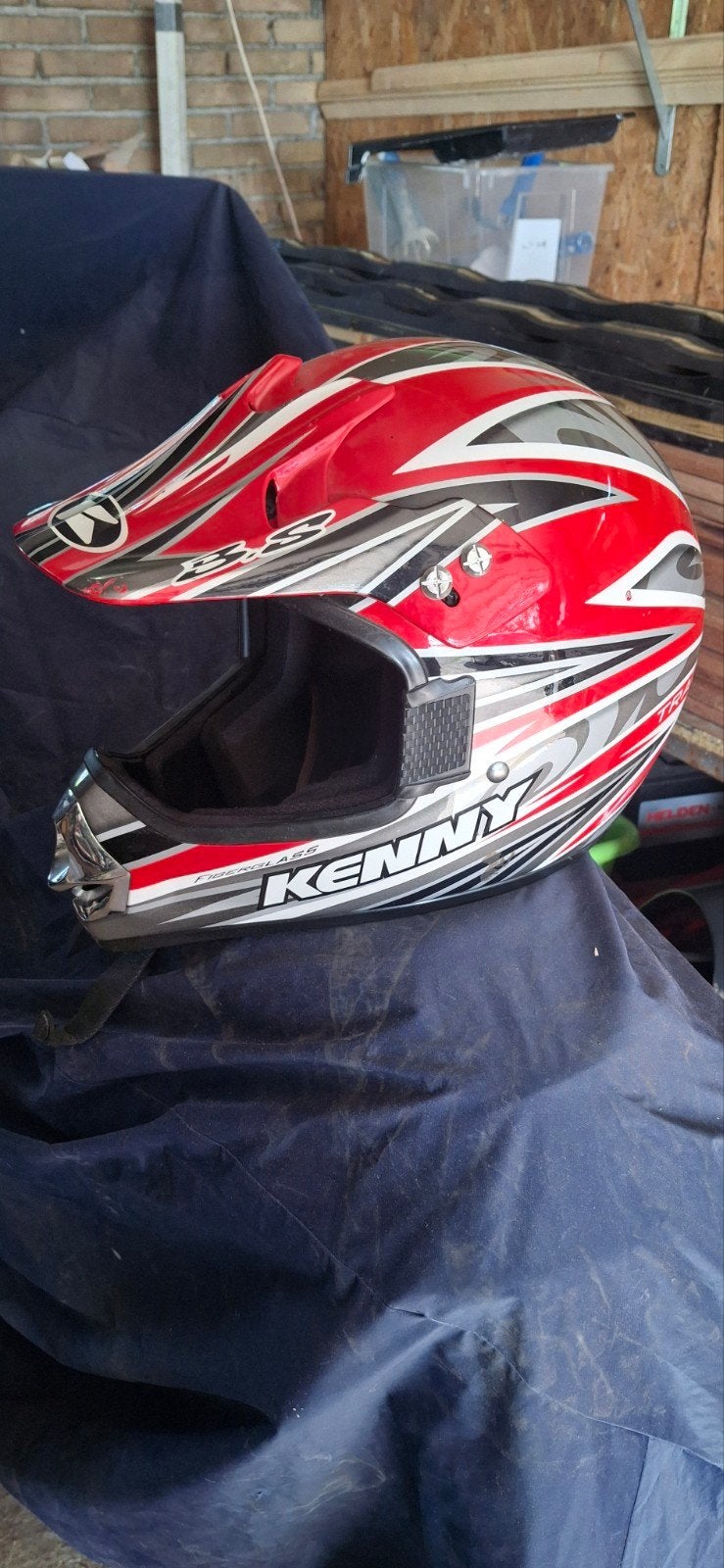 Kenny crosshelm, Overige merken, Offroadhelm, XL, Ophalen of Verzenden