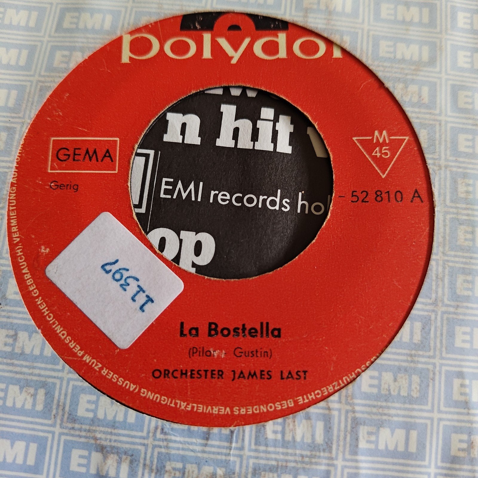 James Last - La Bostella (Polydor 52 810 A) 7 inch single, Gebruikt, Overige genres, 7 inch, Ophalen of Verzenden