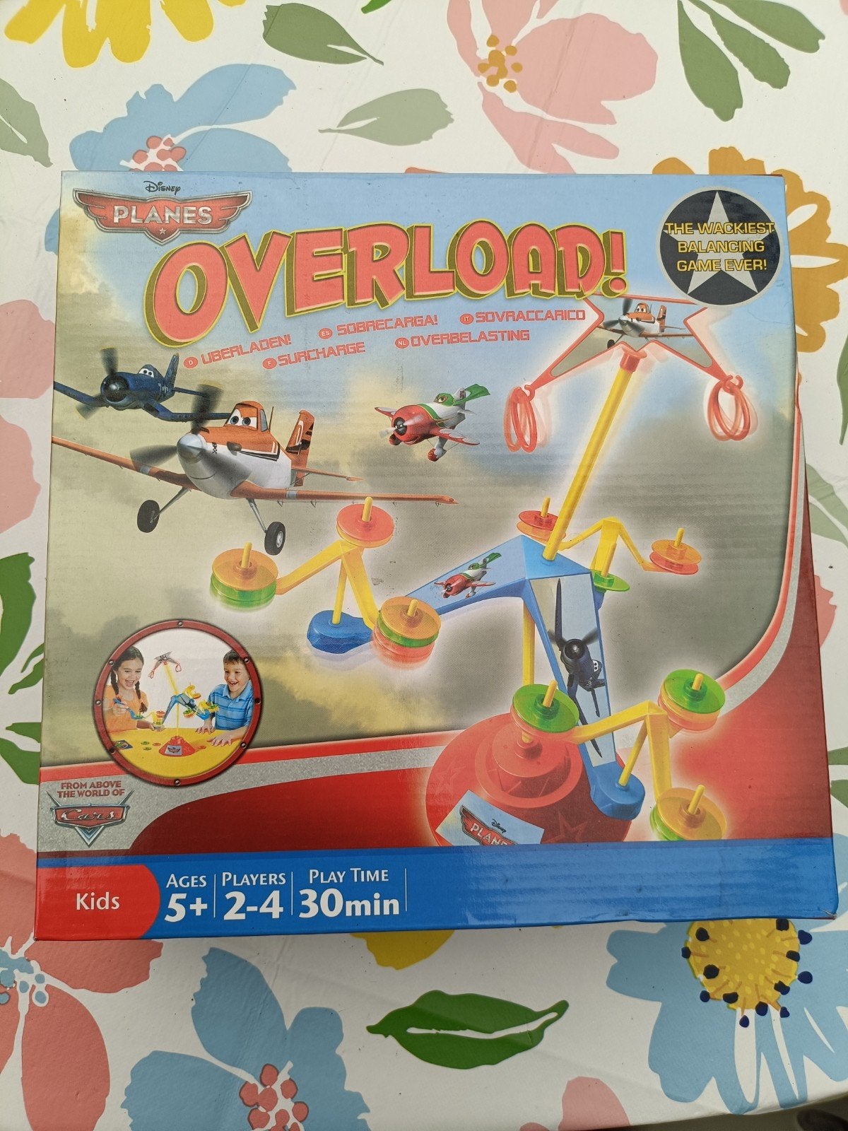 Disney Planes Overload! Balansspel voor kinderen, Een of twee spelers, Ophalen of Verzenden, Gebruikt, Disney