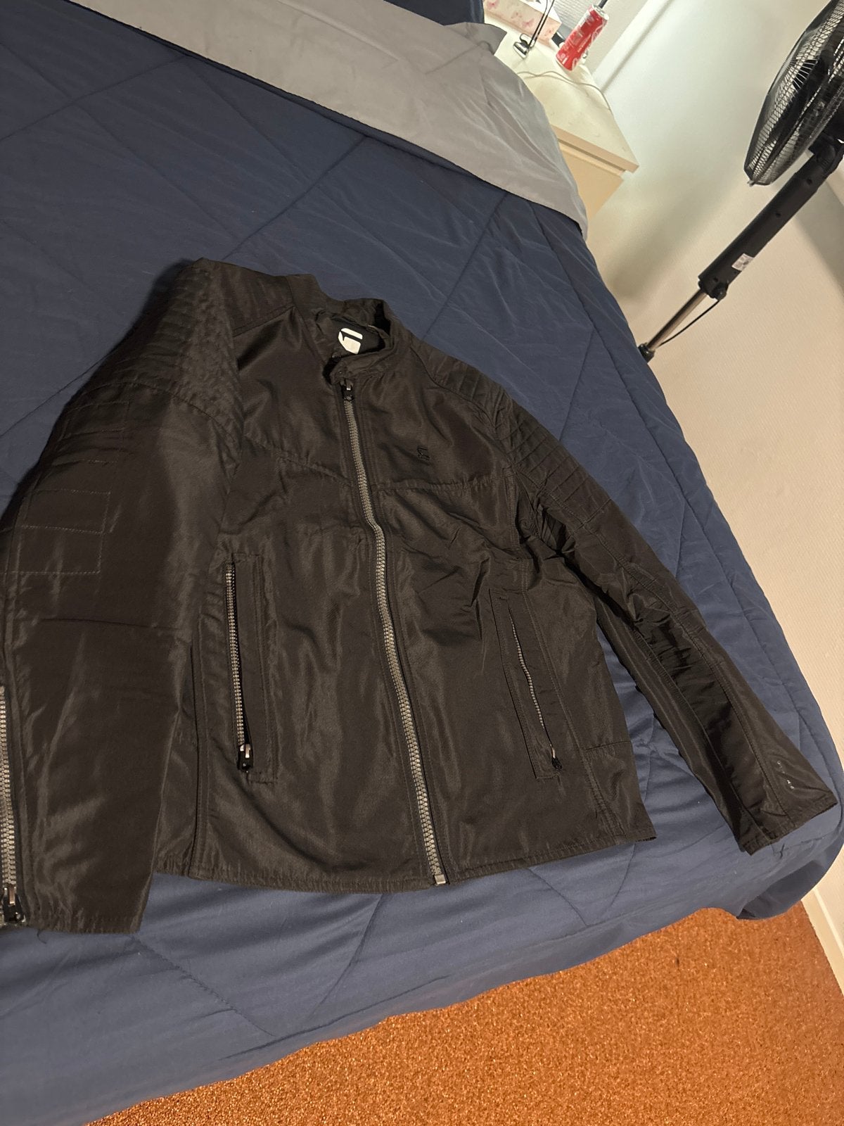 G-Star RAW Attacc GP Jacket Zwart Maat XL, Ophalen of Verzenden, Zo goed als nieuw, Maat 56/58 (XL), Zwart