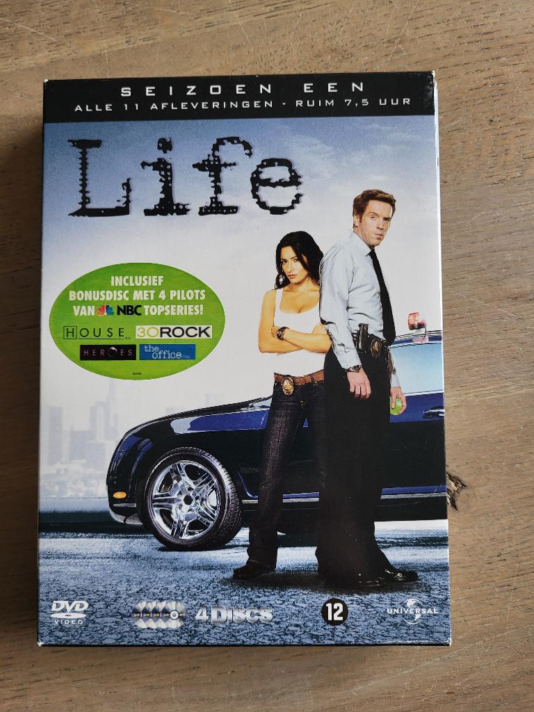 Life - Seizoen 1 DVD Boxset (4 discs), Cd's en Dvd's, Dvd's | Tv en Series, Gebruikt, Boxset, Ophalen of Verzenden, Actie en Avontuur