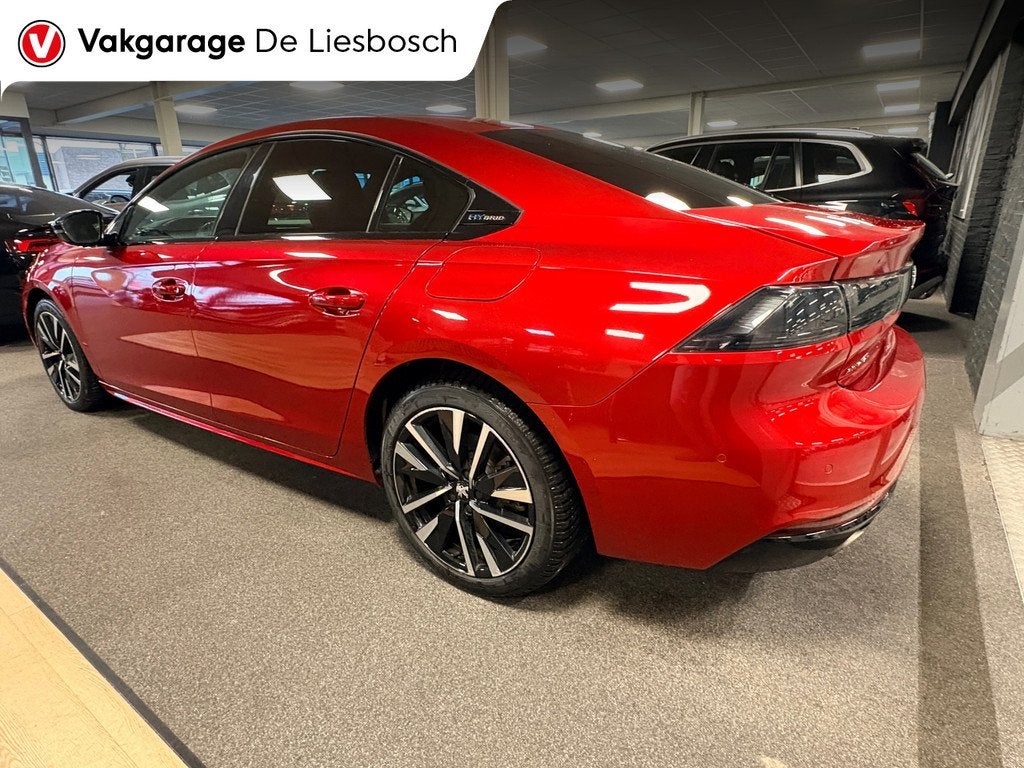 Peugeot 508 1.6 HYbrid GT 225pk Panorama-dak / Leder / Led /, Gebruikt, Euro 6, 4 cilinders, 181 pk