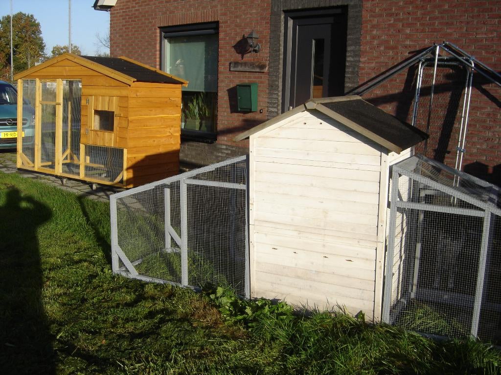 kippenhok   konijnehok, Dieren en Toebehoren, Pluimvee | Toebehoren, Ophalen of Verzenden, Zo goed als nieuw, Kippenhok of Kippenren
