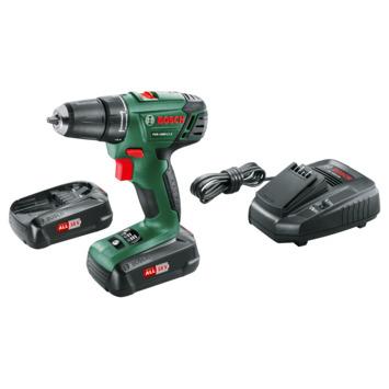Bosch accuboormachine PSR 1800 Li-2 met 2 accu's en oplader, Ophalen, Gebruikt, Variabele snelheid, Boor- en Schroefmachine