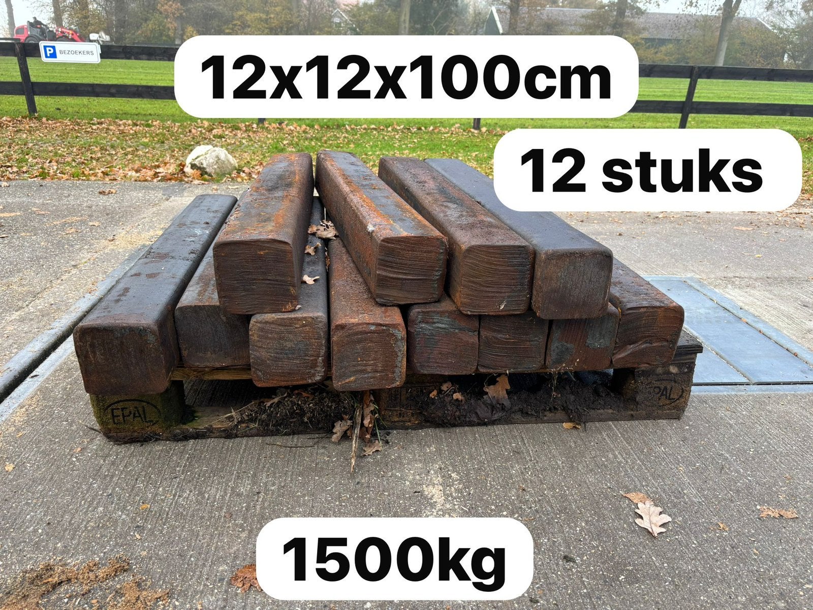 Ballast blokken, Ophalen, Zo goed als nieuw, Minder dan 100 cm, Minder dan 25 cm