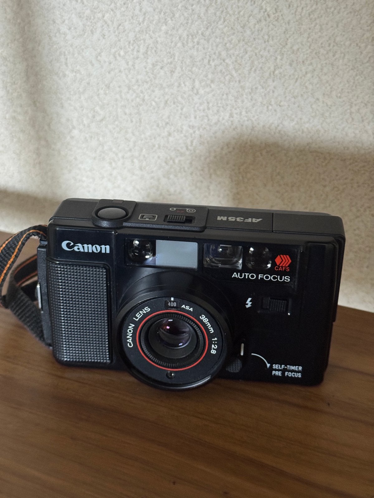 Canon AF35M Compact Camera - Vintage Analoge Fotografie, Audio, Tv en Foto, Ophalen, Gebruikt, Compact, Canon