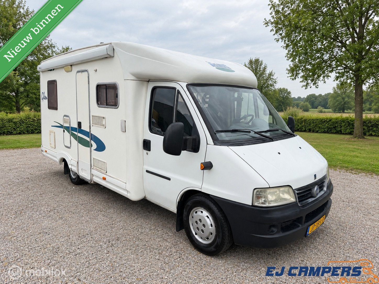 Fiat Mclouis 244 Glenn / 2.8 motor!, Caravans en Kamperen, Ringverwarming, Dakluik, Bedrijf, Boiler