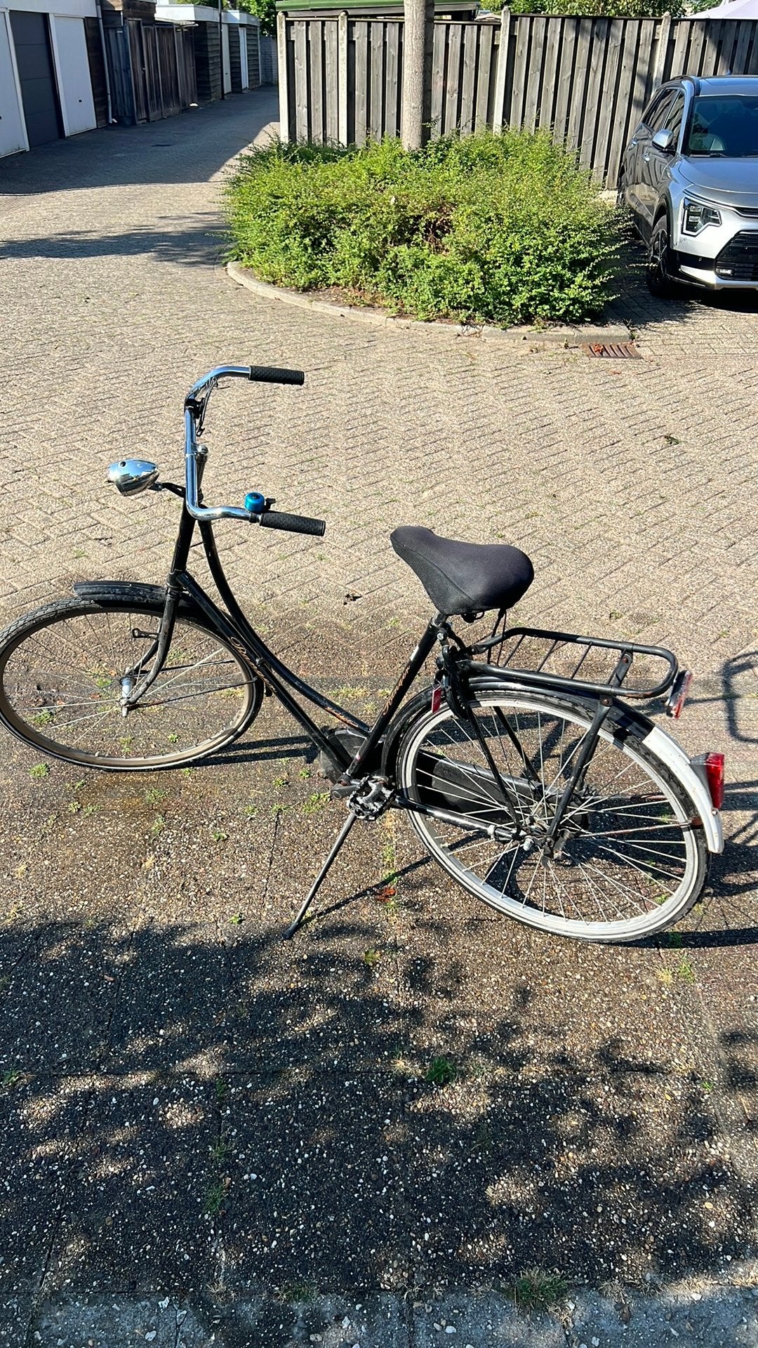 Nette omafiets – Rijklaar – €100, Fietsen en Brommers, Fietsen | Dames | Omafietsen, Gebruikt, 56 cm of meer, Terugtraprem, Ophalen