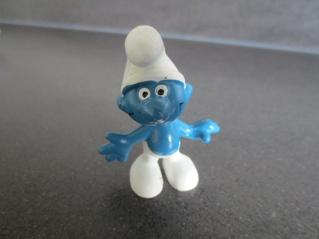 Smurf : Schlech Peyo uit 1965. In goede staat., Ophalen of Verzenden, Zo goed als nieuw, Grote Smurf, Overige typen