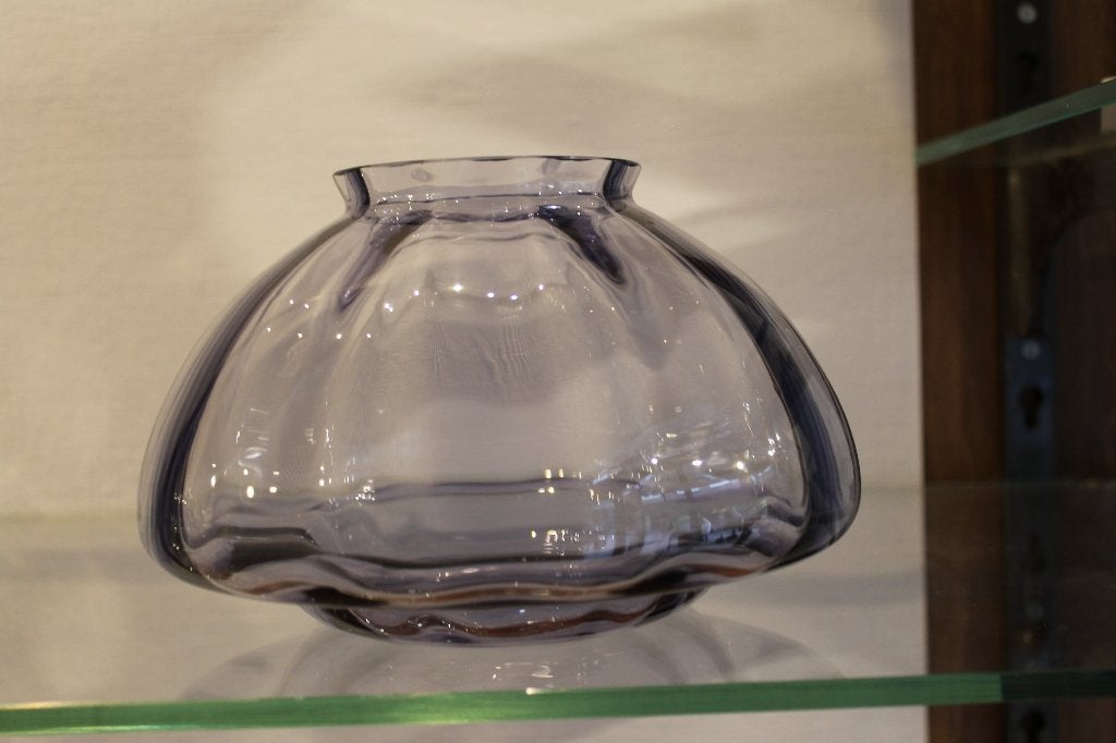 Copier Leerdam, Leerdam Glas, Flora Copier, Lage Versie, Antiek en Kunst, Antiek | Glas en Kristal, Ophalen of Verzenden