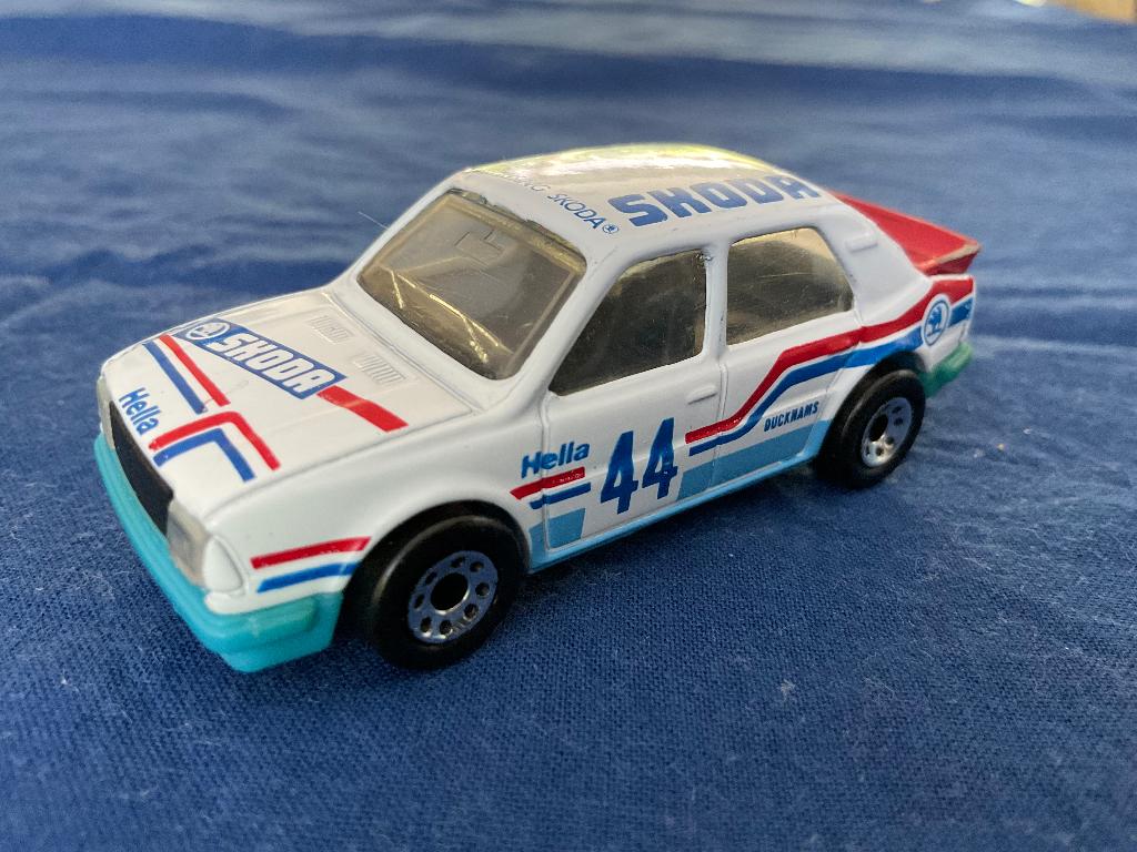 Matchbox, Skoda 130LR Rally Car, No.44, Duckhams logo, Ophalen of Verzenden, Zo goed als nieuw, Auto