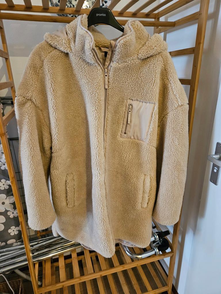 DAMES TEDDY JACKET, Ophalen of Verzenden, Zo goed als nieuw, Maat 46/48 (XL) of groter