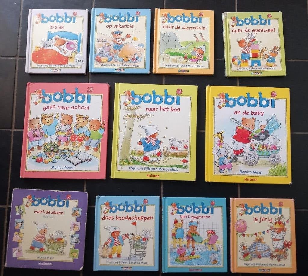 Bobbi boekjes 11x, Gelezen, Ingeborg Bijlsma & Monica Maas, Ophalen of Verzenden, 2 tot 3 jaar