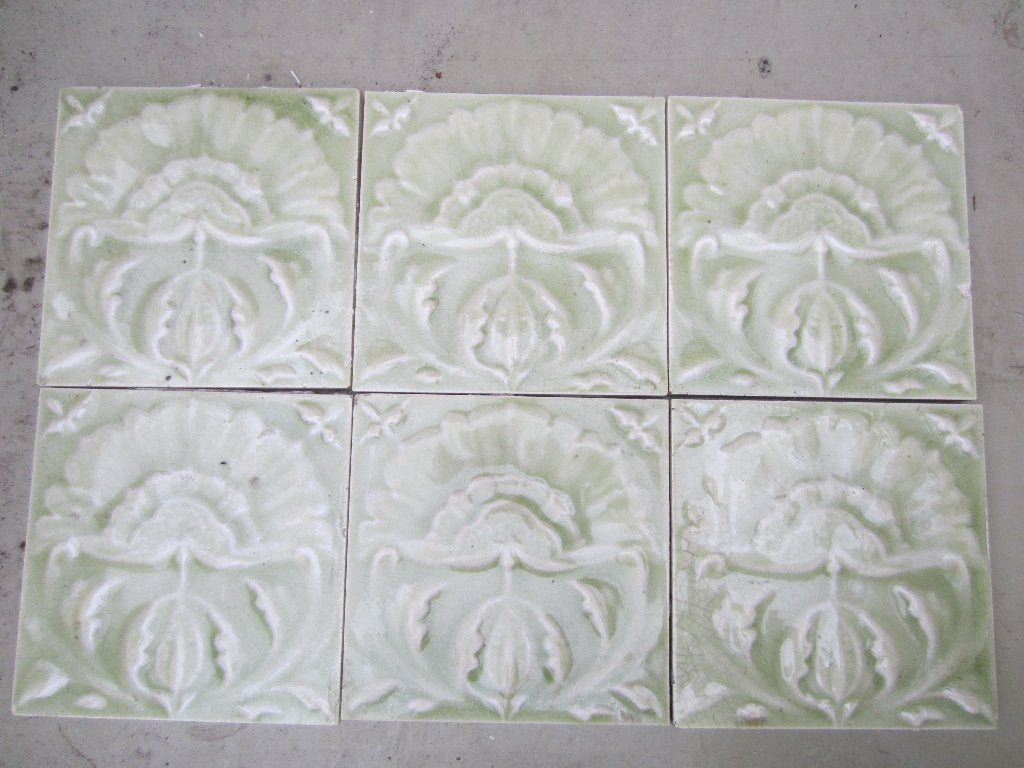 20 Unieke Engelse tegels art nouveau/arts and crafts, Antiek en Kunst, Antiek | Wandborden en Tegels, Ophalen