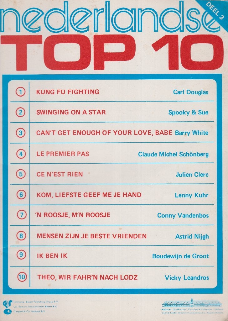 NEDERLANDSE TOP 10 - DEEL 3, Ophalen of Verzenden, Gebruikt, Artiest of Componist, Populair