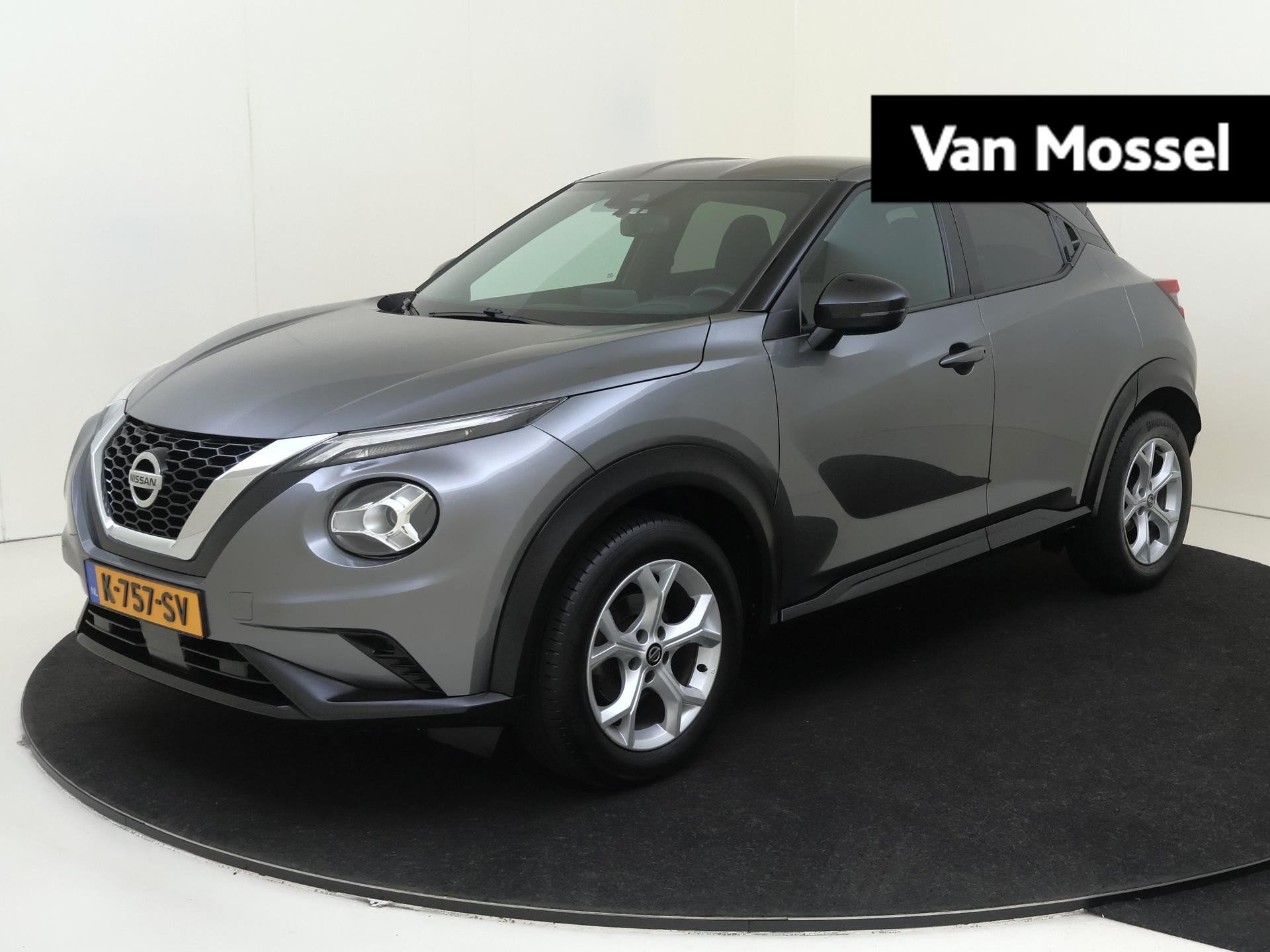Nissan Juke 1.0 DIG-T N-Connecta 114PK | Automaat | Navigati, Auto's, Stof, Euro 6, Automatische klimaatregeling, Origineel Nederlands